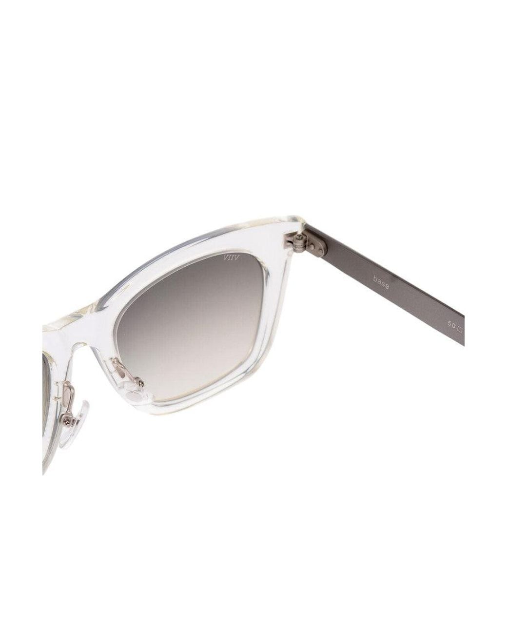 OAMC White Wayfarer Sunglasses for men