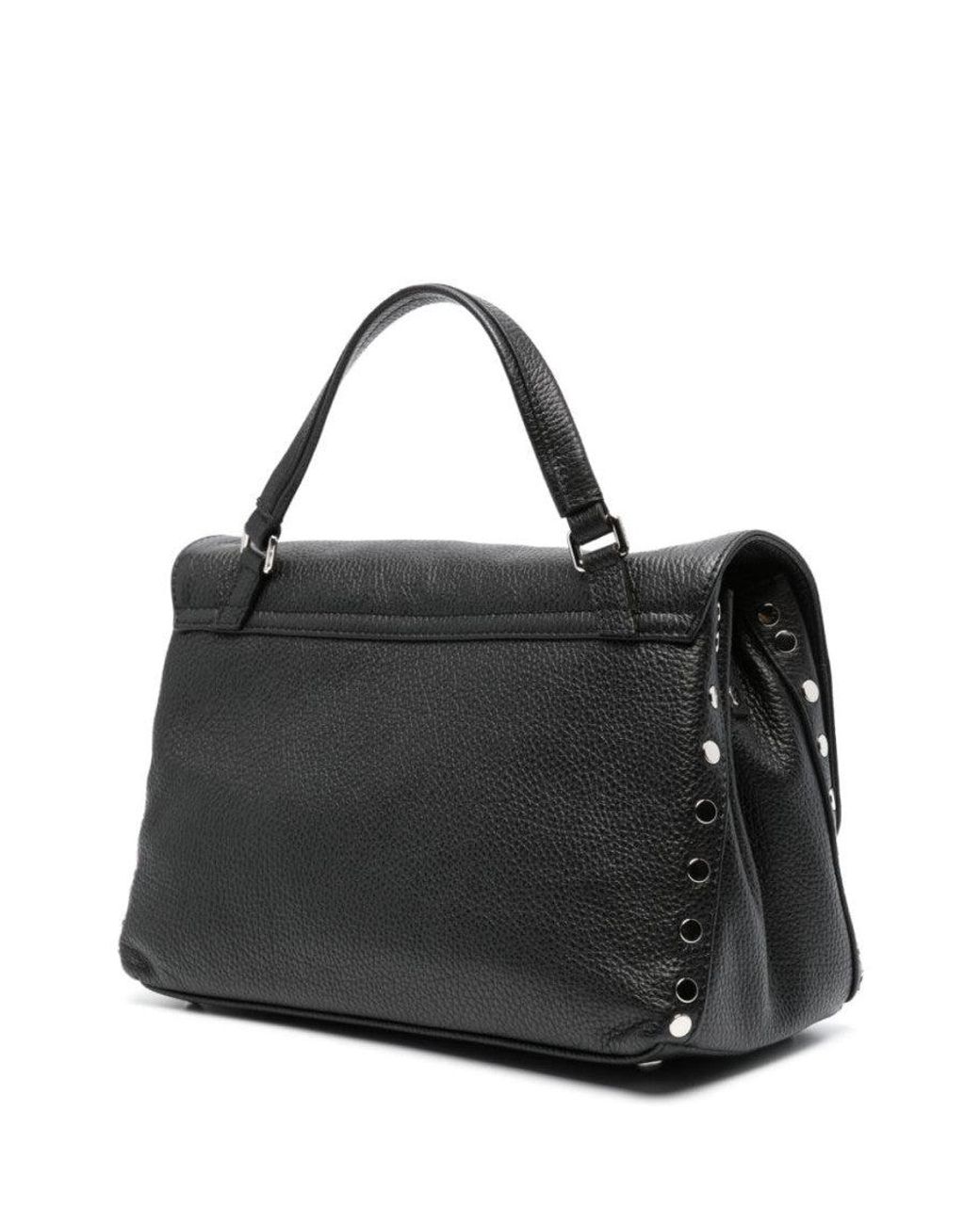 Zanellato Black Postina Satchel