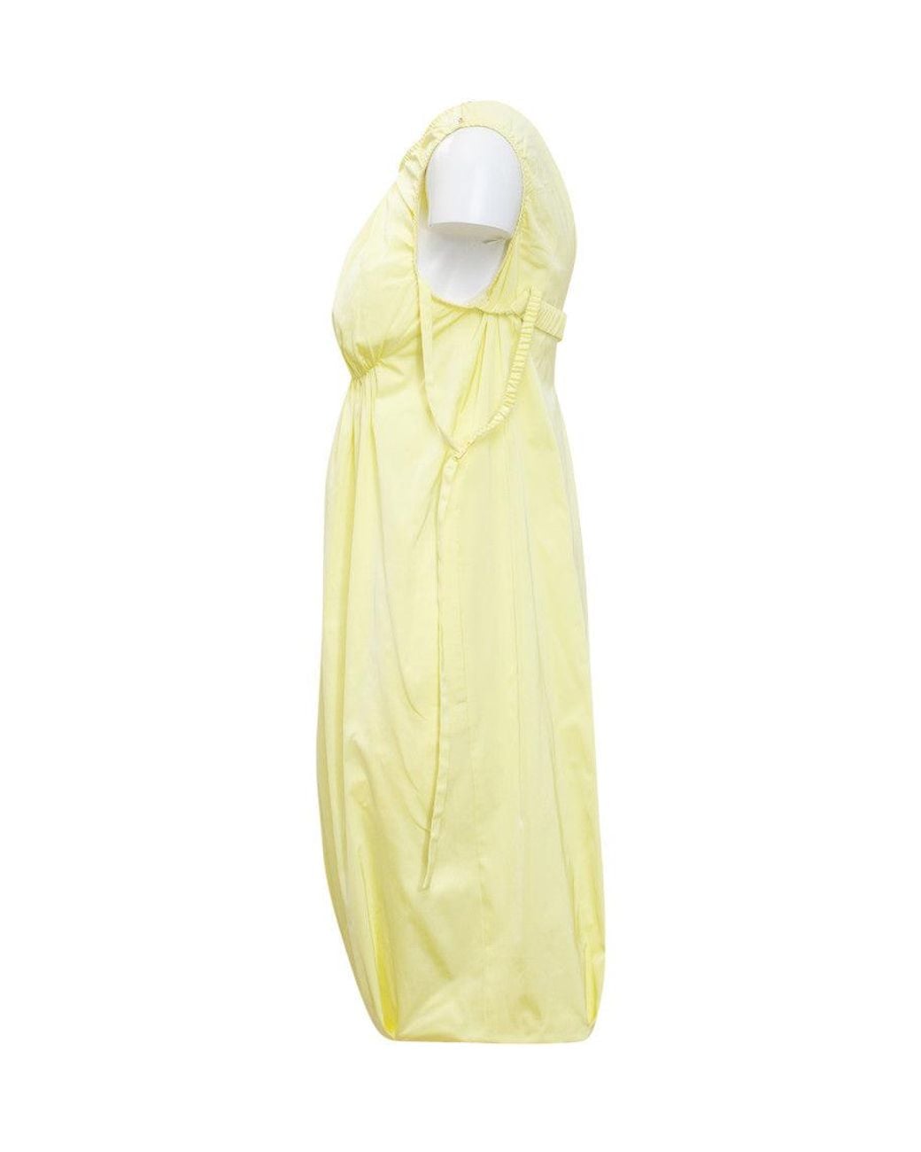Sportmax Yellow Sleeveless Mini Suit