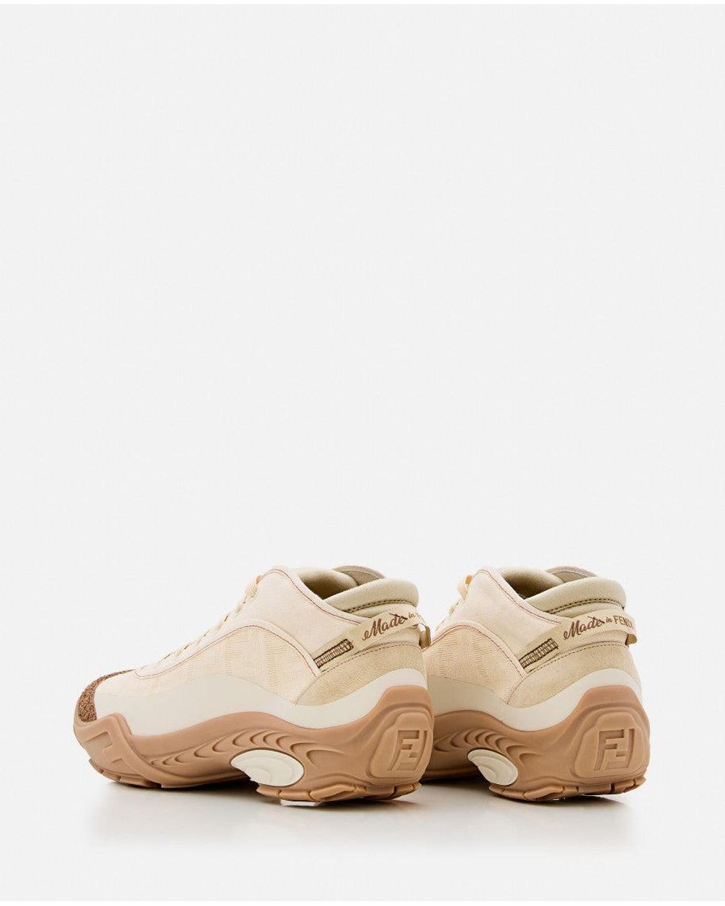 Fendi Natural Sneakers for men