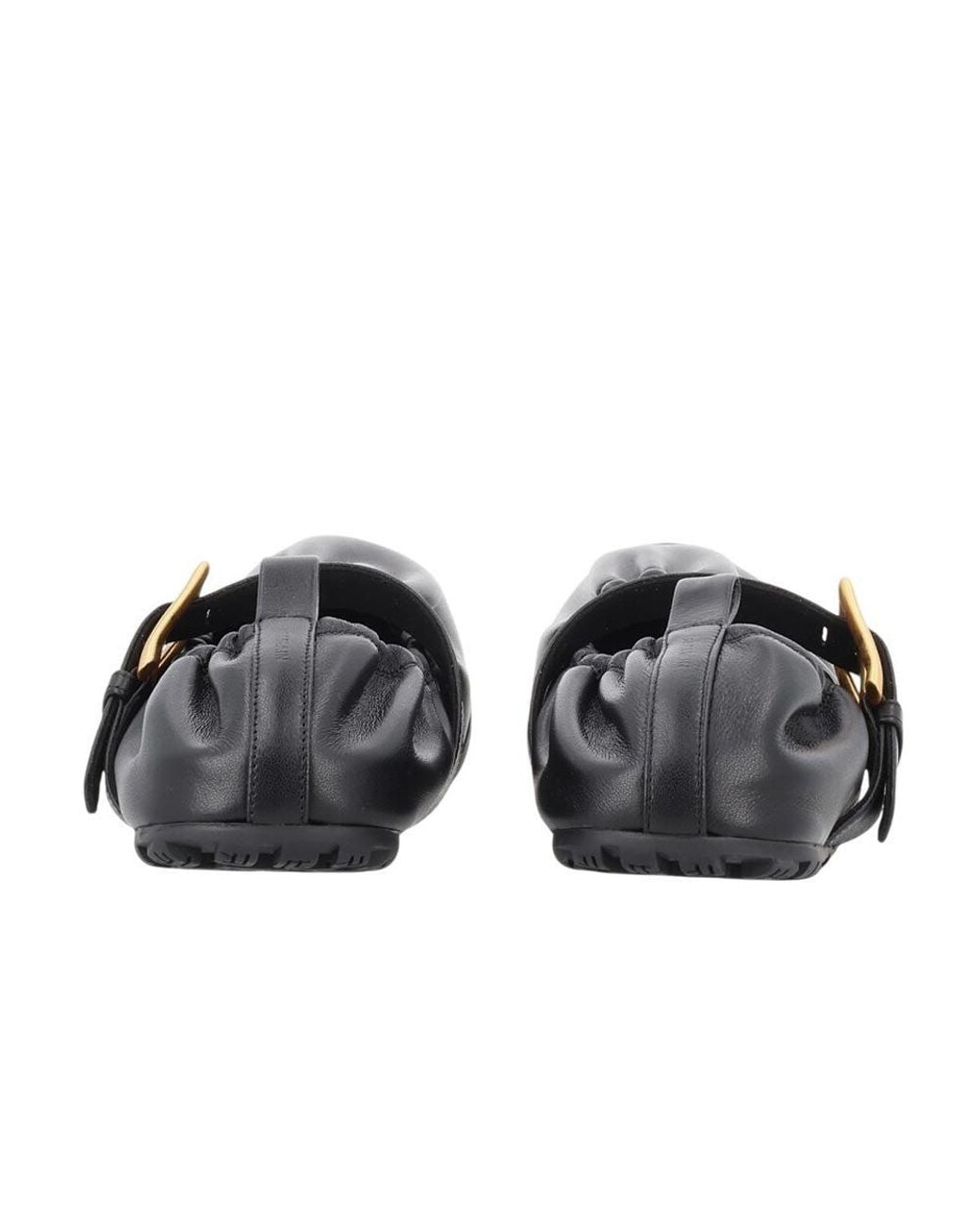 Balmain Black B-Buzz Ballet Flats