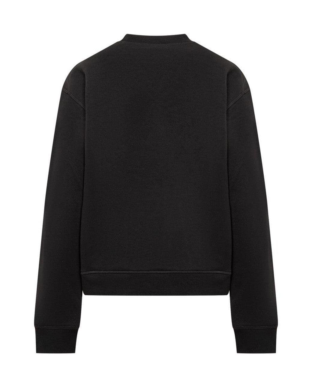 DSquared² Black Logo Crew Neck Sweatshirt