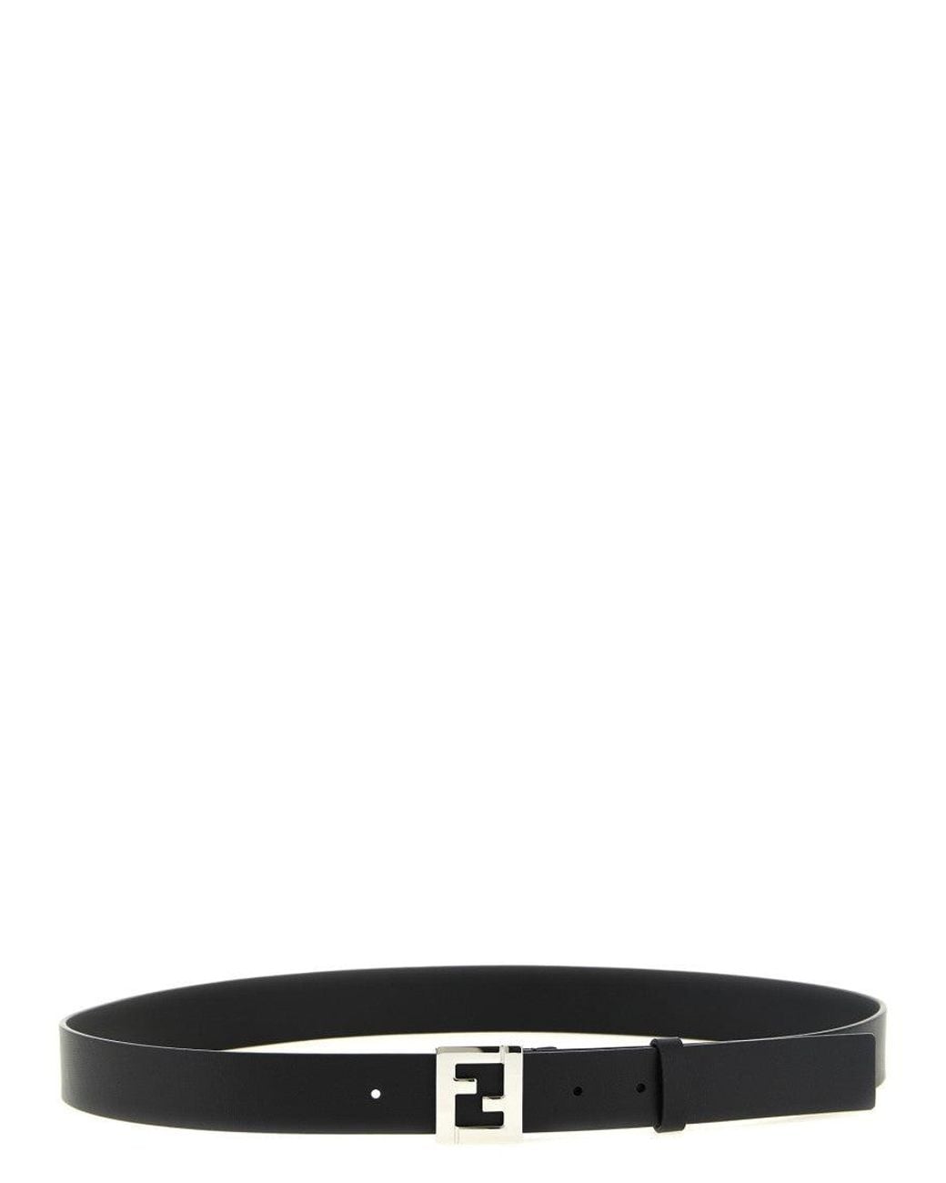 Fendi Black Ff Belt