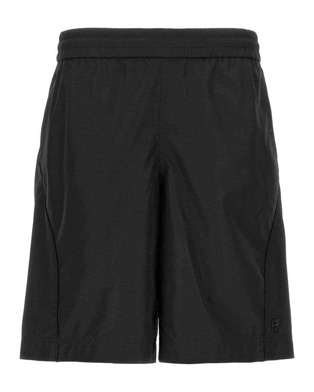Givenchy Black Track Shorts for men