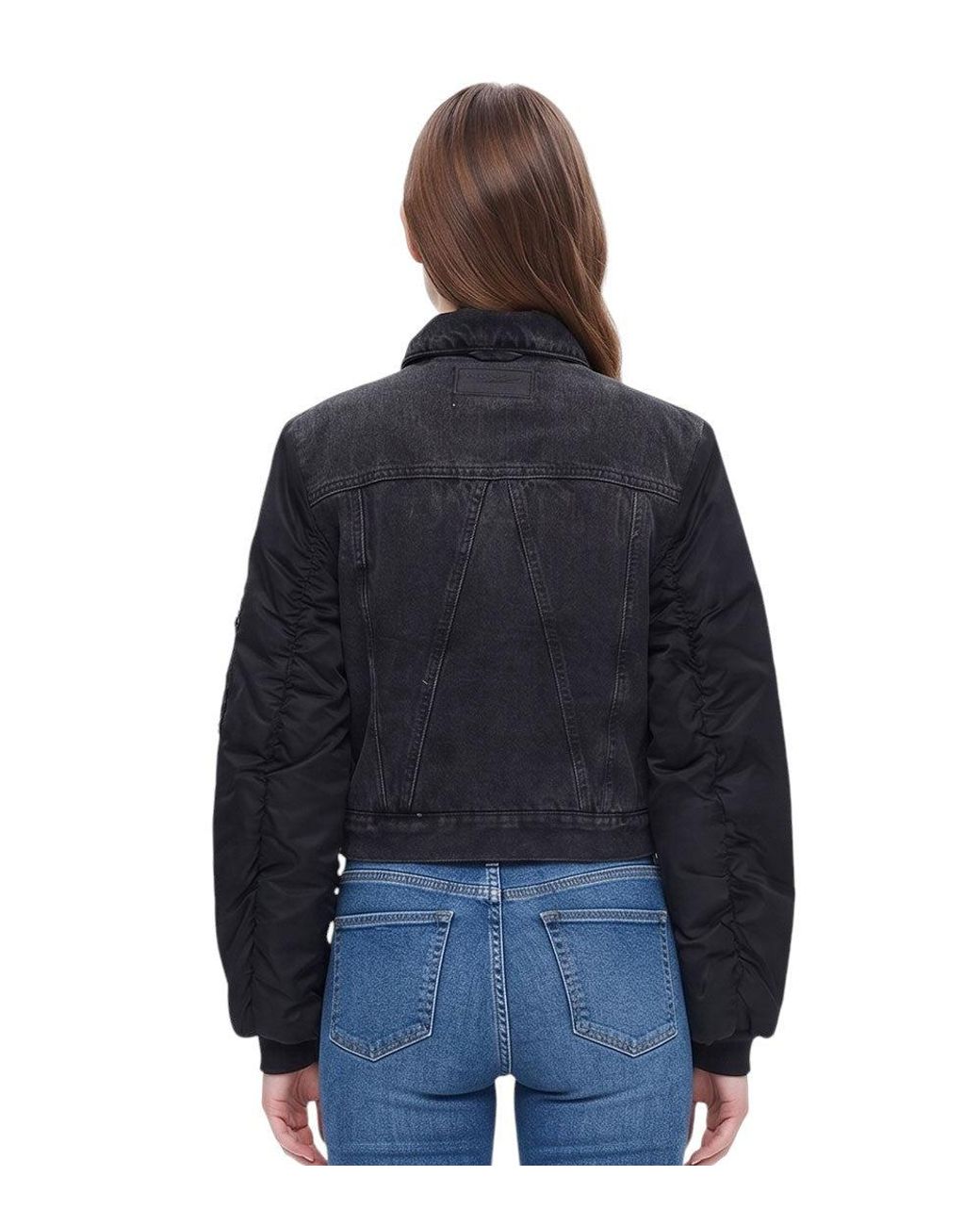 Ganni Blue Shirt Collar Jacket