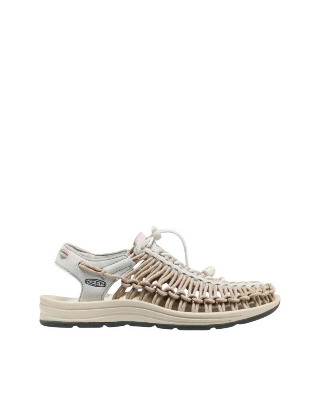Keen White Logo Sandals