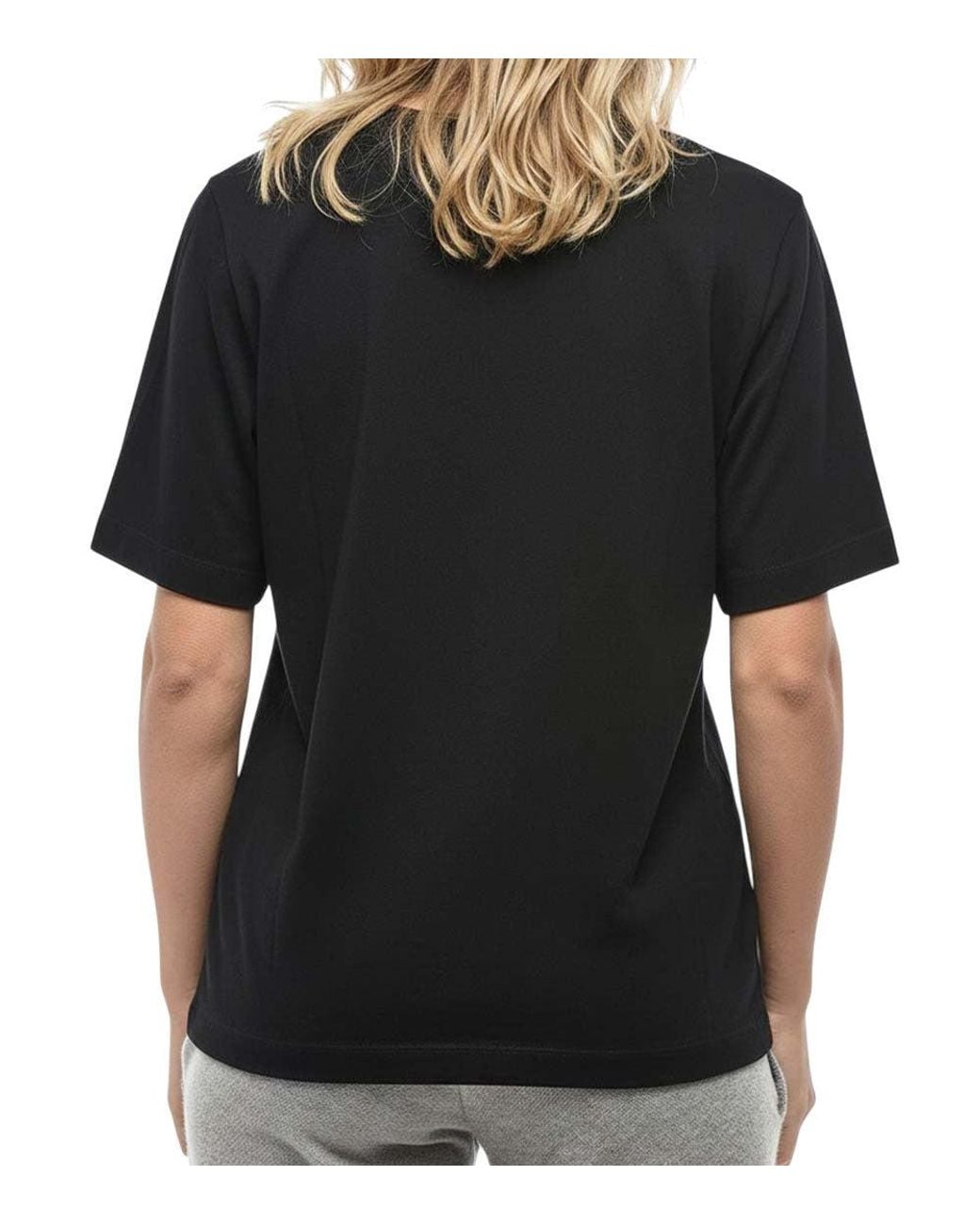 DSquared² Black Graphic Crew Neck T-Shirt