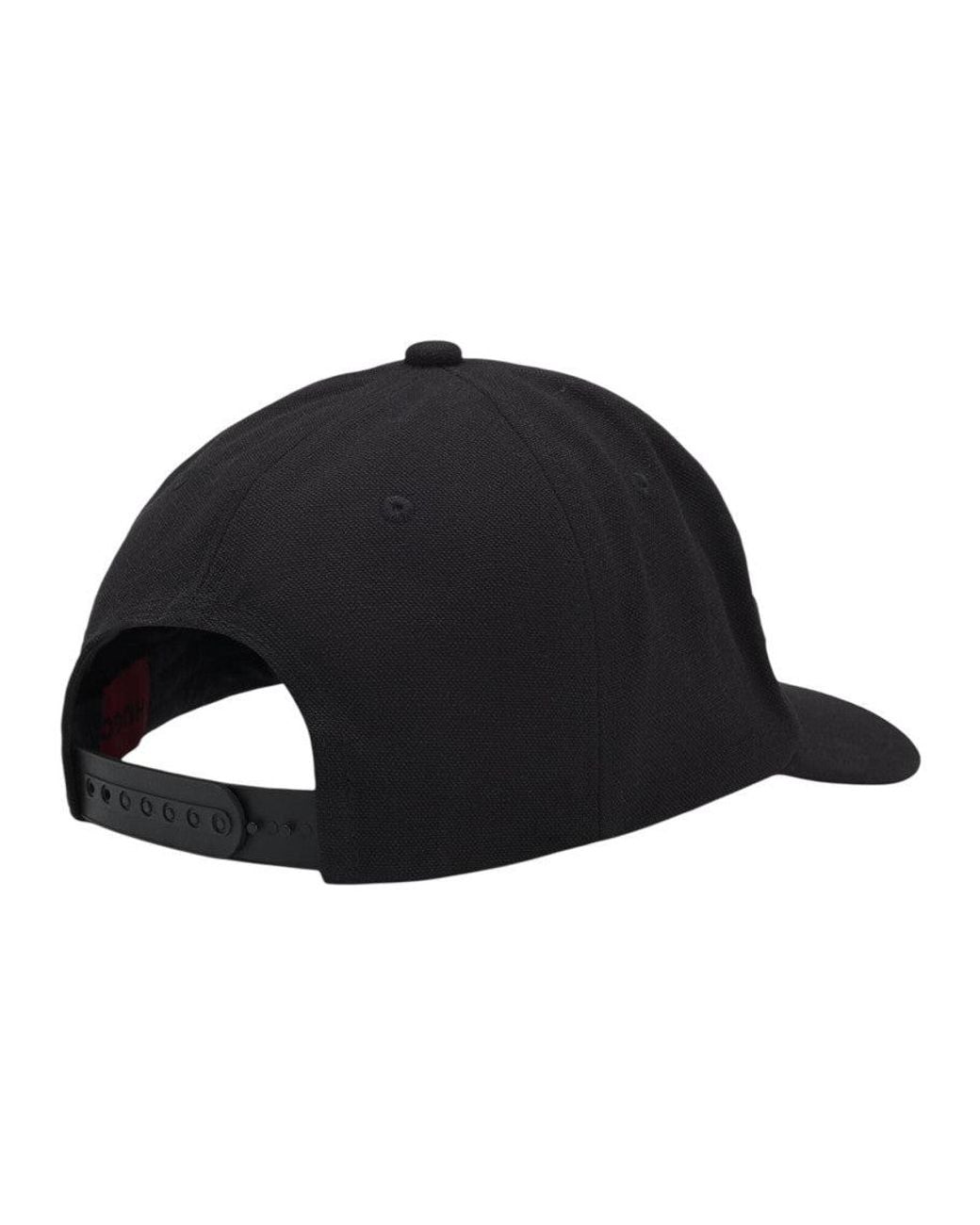 HUGO Black Logo Baseball Cap for men