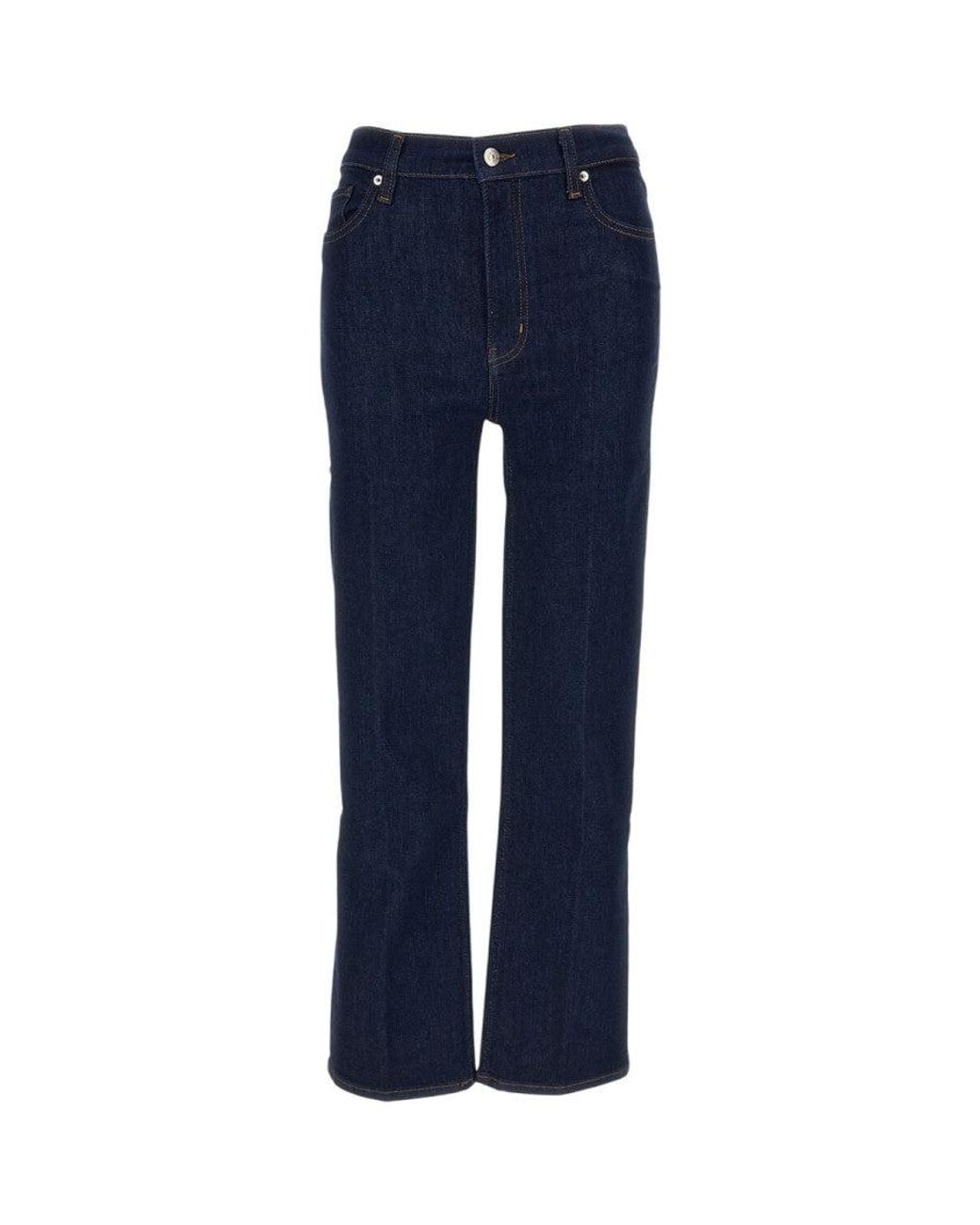 FRAME Blue High Rise Jeans