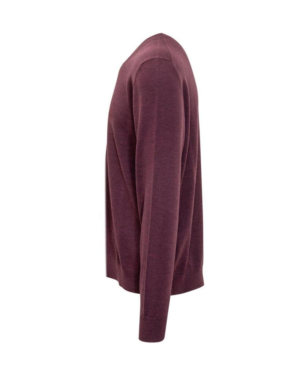 Etro Purple Crew Neck Sweaters for men