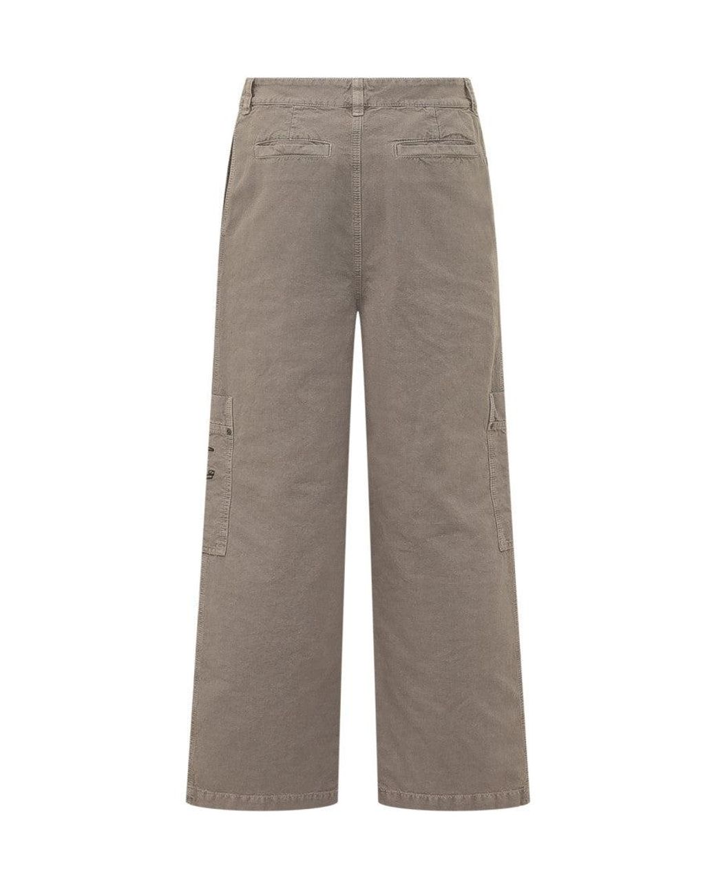 Off-White c/o Virgil Abloh Gray Straight Cargos Pants for men
