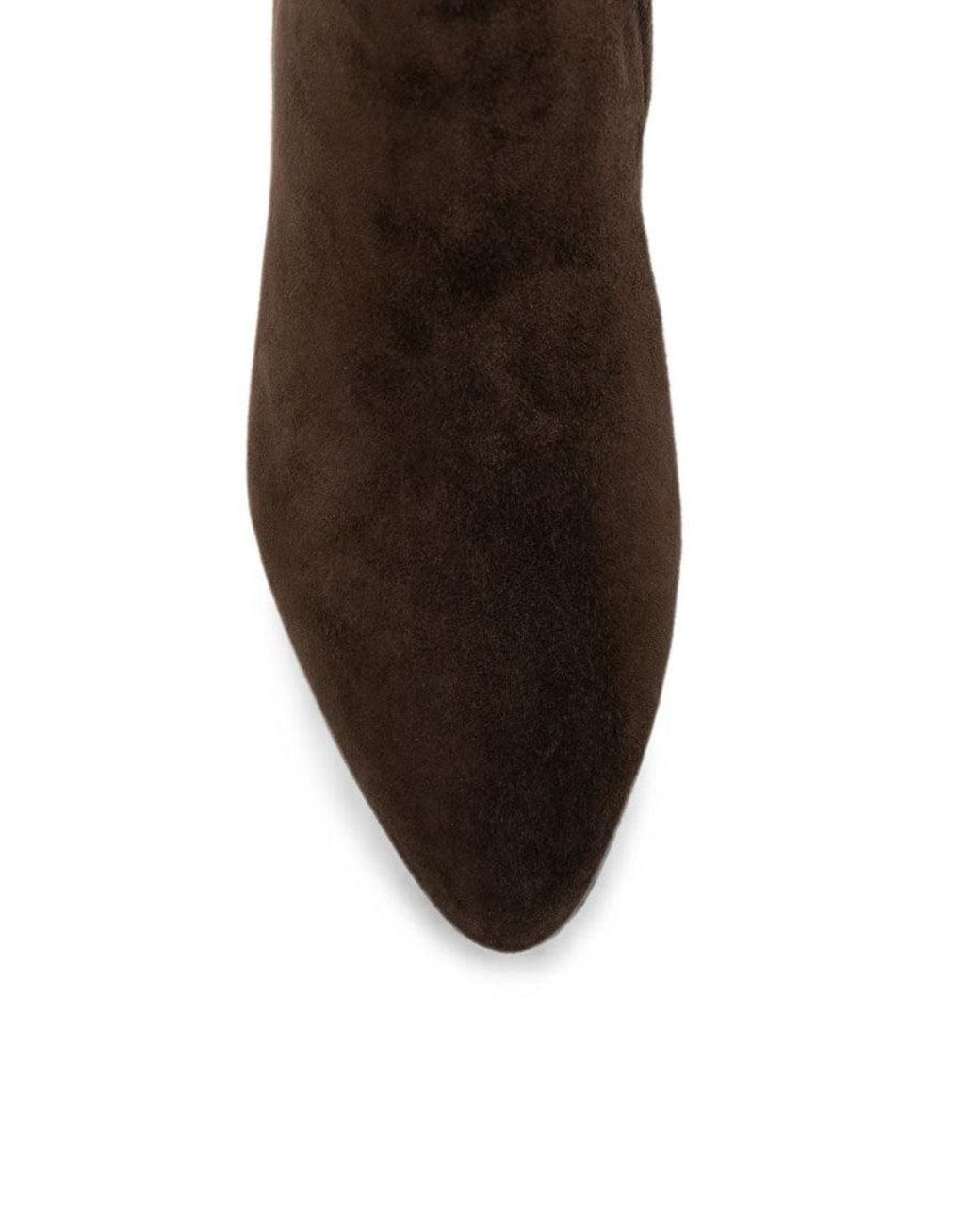 Twinset Brown Suede Boots