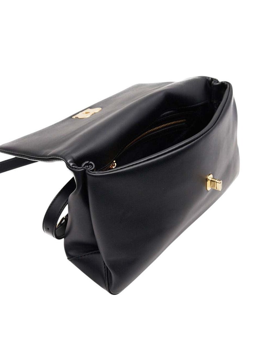Love Moschino Black Logo Small Satchel