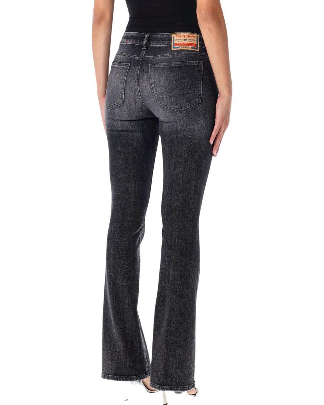 DIESEL Blue Mid Rise Jeans