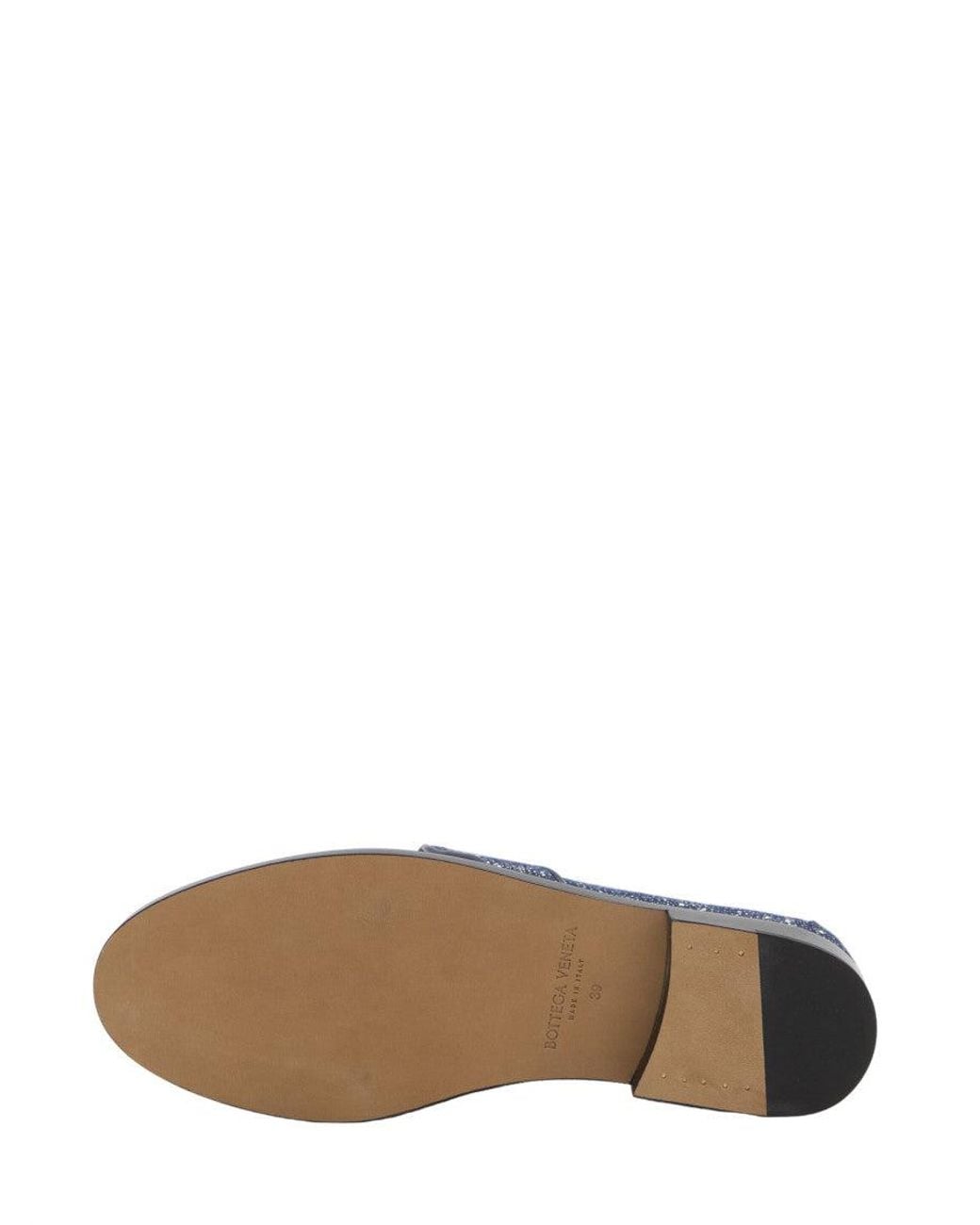 Bottega Veneta Blue Astaire Loafers