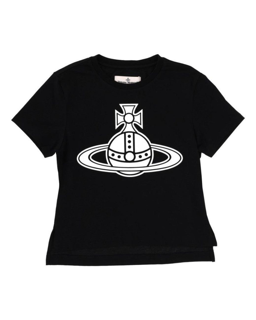 Vivienne Westwood Black Vivienne Westwood Paris Orb T-Shirt