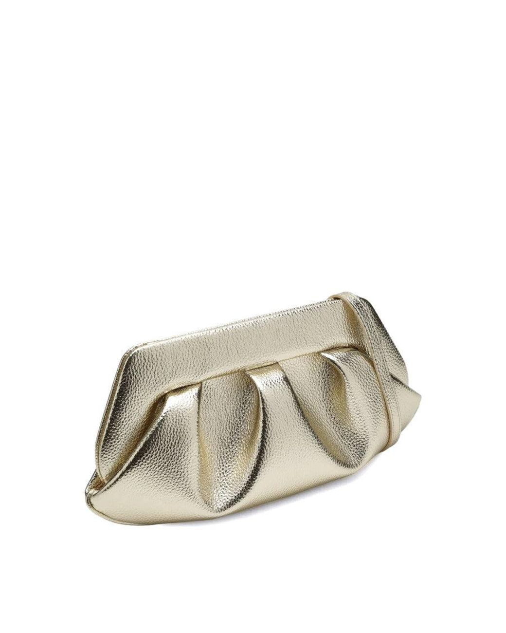 THEMOIRÈ Natural Golden Bios Clutch