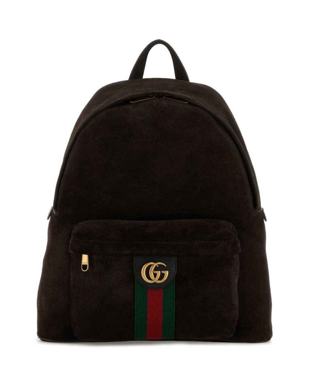 Gucci Black Dark Ophidia Medium Backpack for men