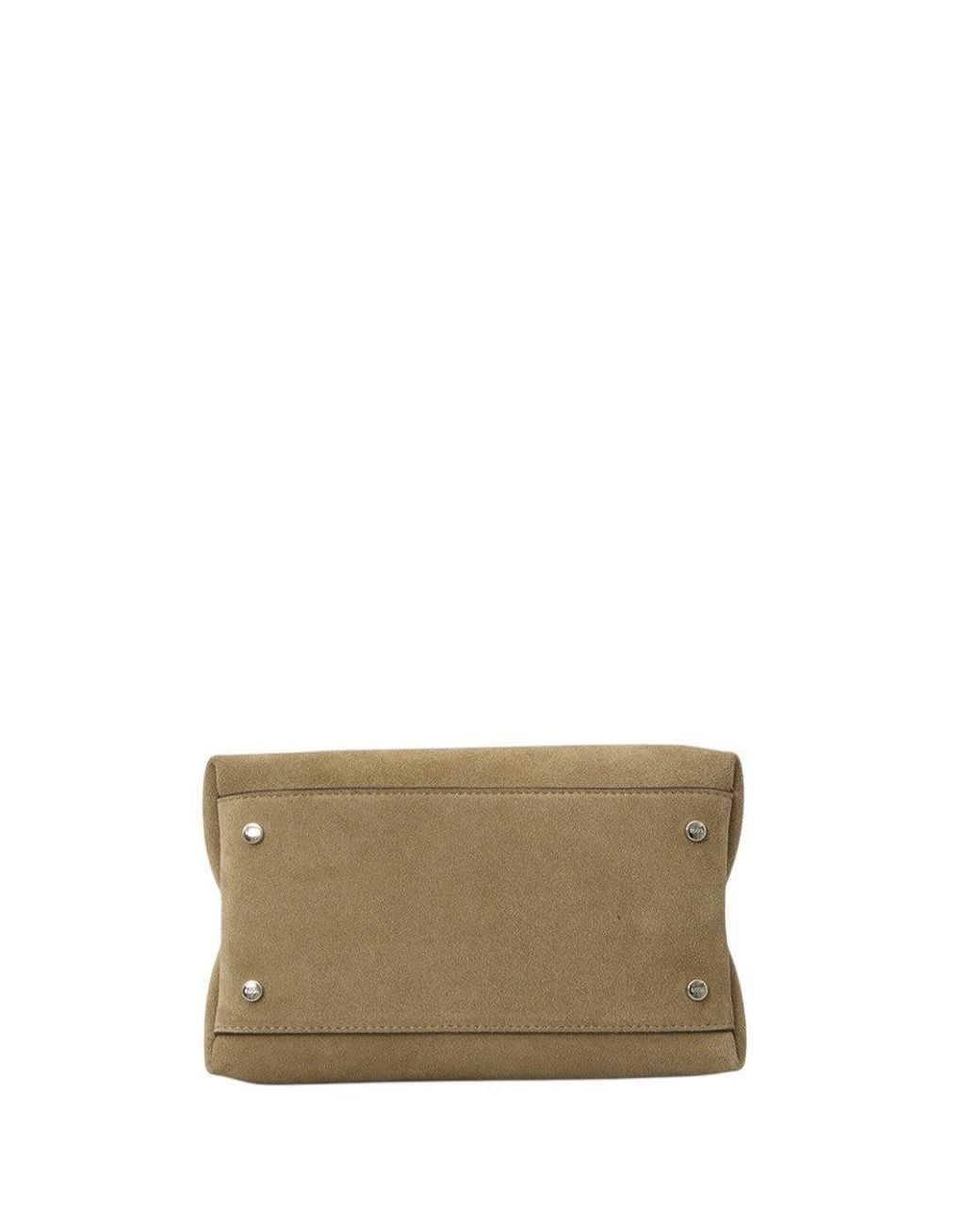 Tod's Metallic T Timeless Micro Tote