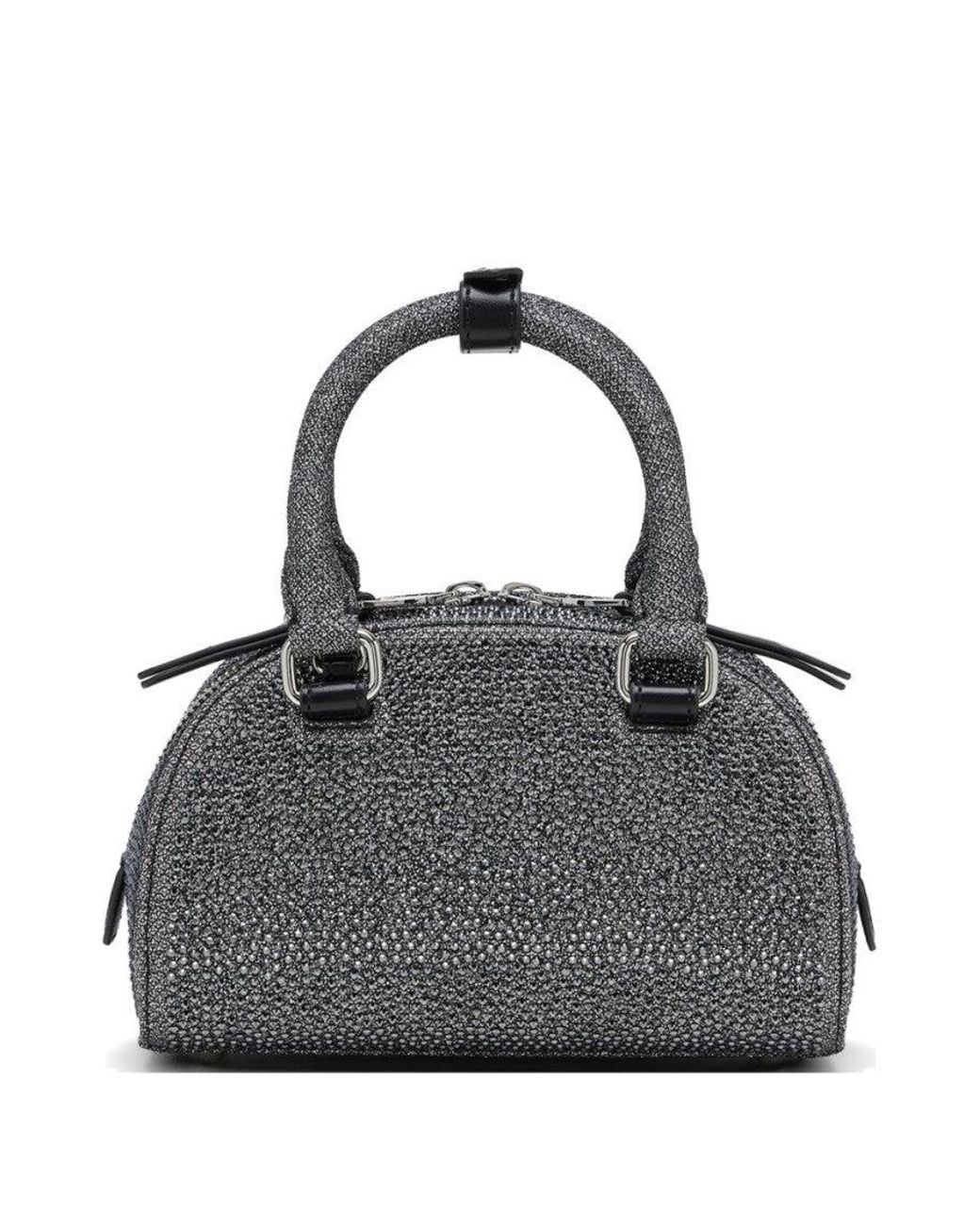 DIESEL Black 1Dr Dome Small Duffle Bag