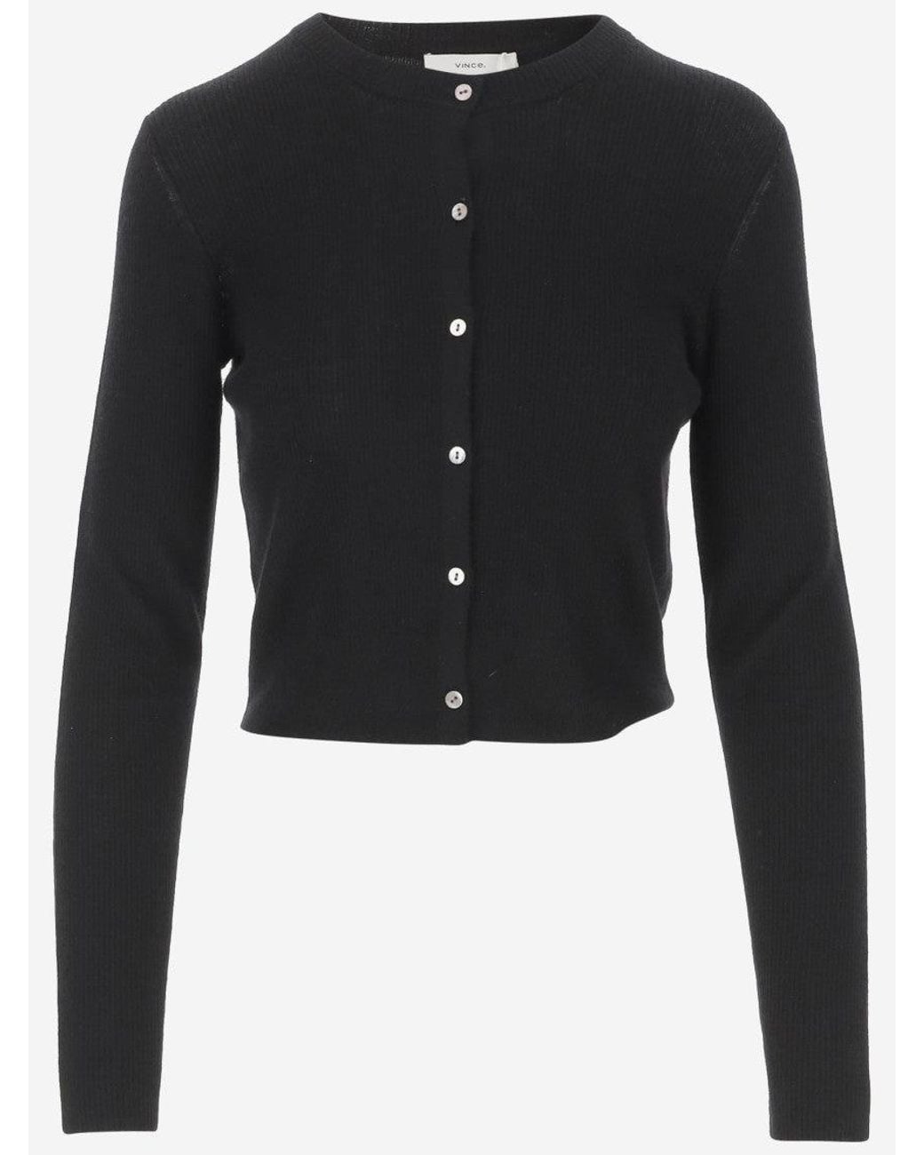 Vince Black Blend Cardigan