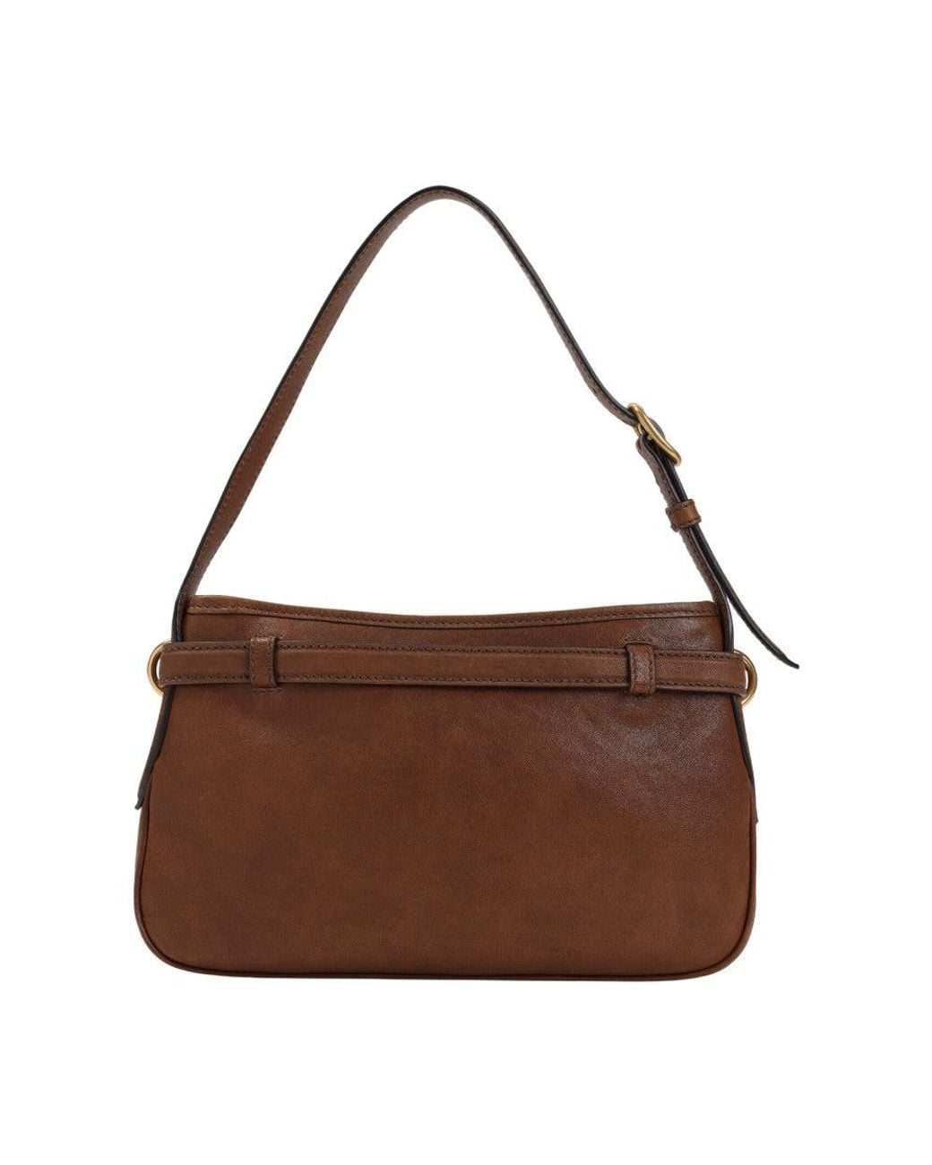 Miu Miu Brown Rovere Medium Shoulder Bag