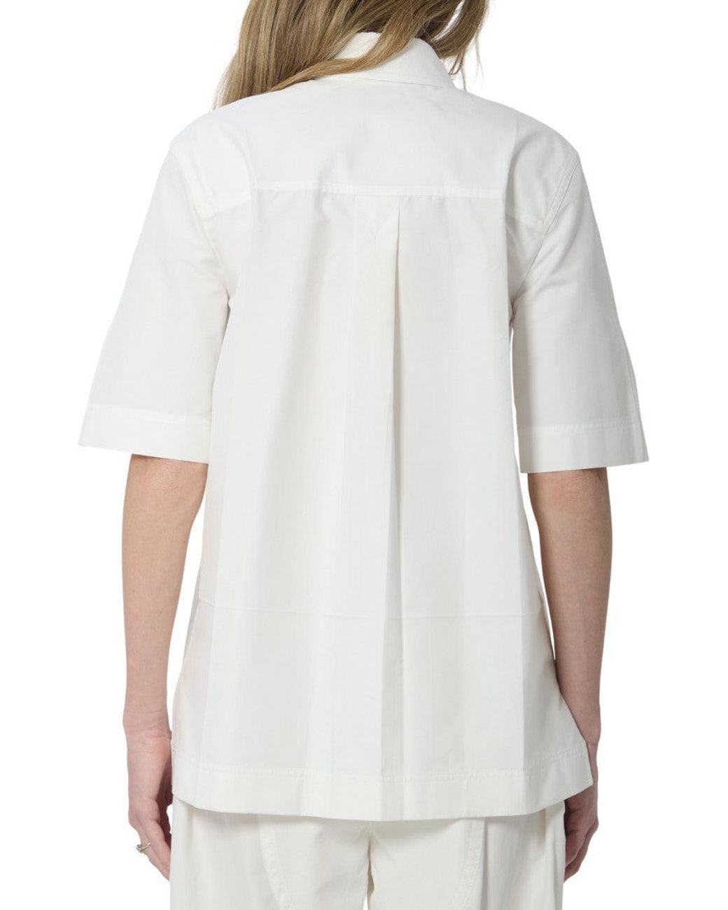 Bottega Veneta White Regular Solid Shirt