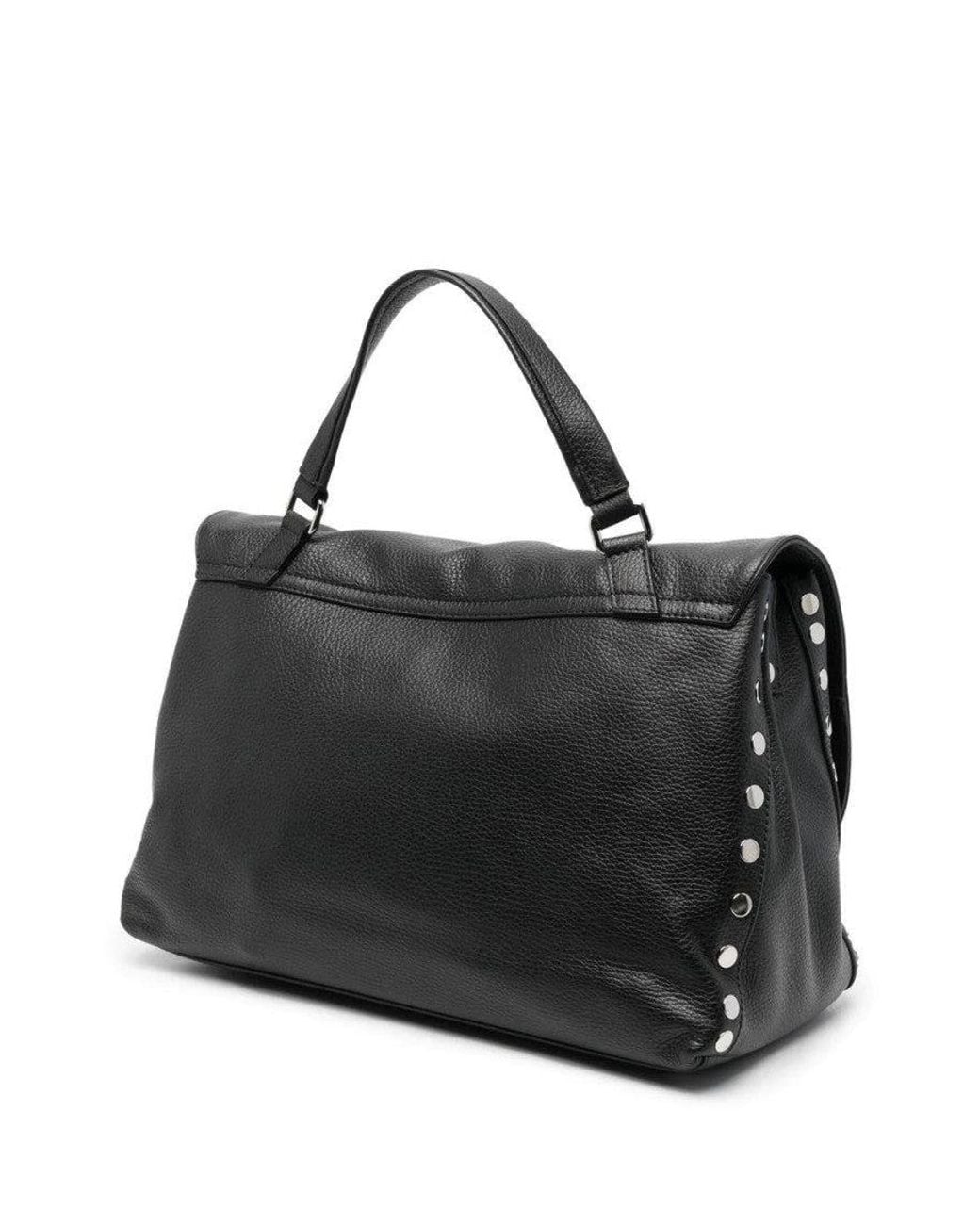 Zanellato Black Postina Satchel Bag
