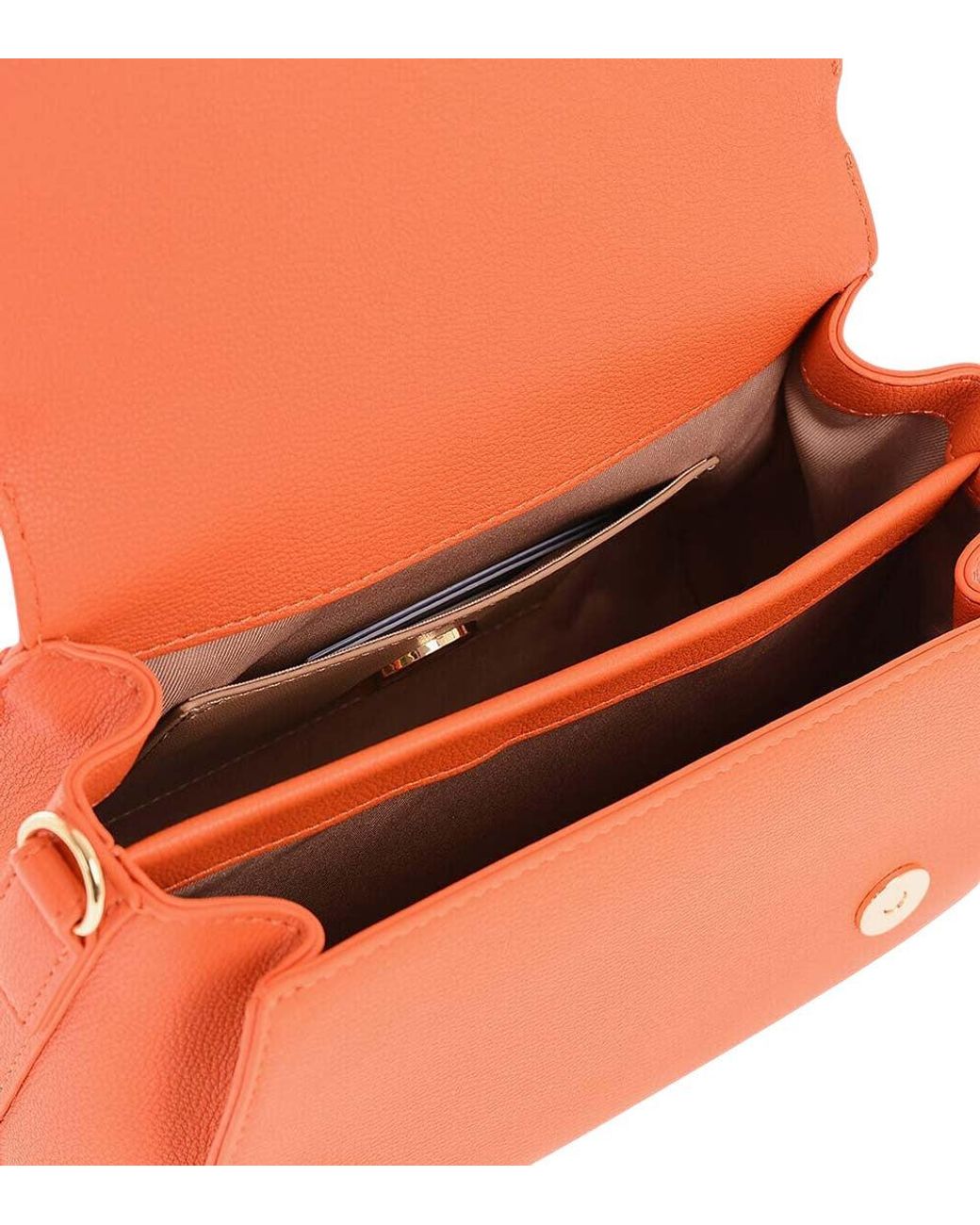 Love Moschino Orange Logo Mini Satchel