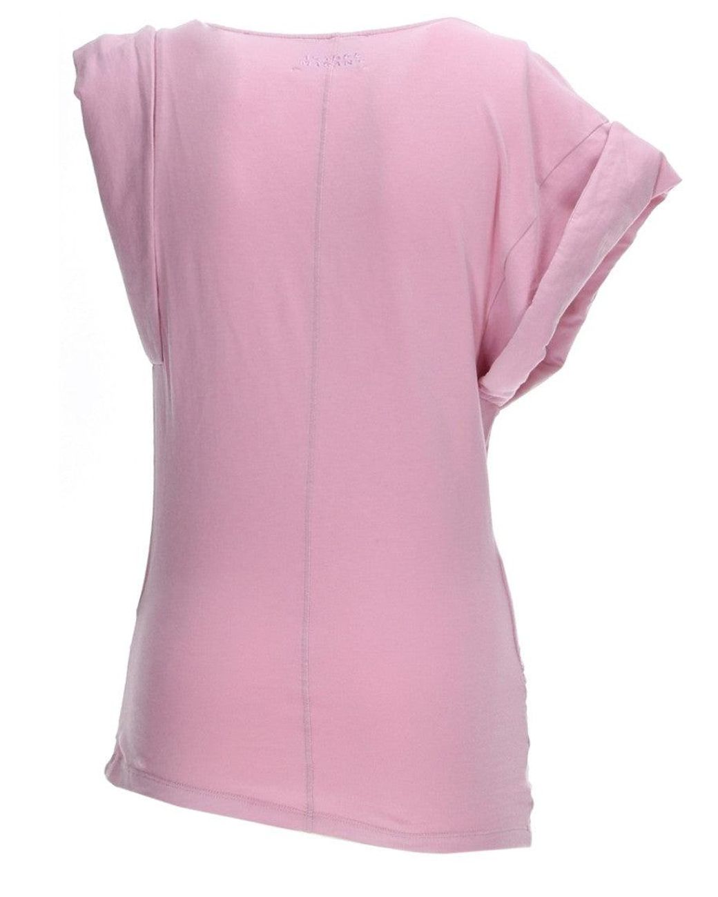 Isabel Marant Pink Fitted Cotton T-Shirt T-Shirts