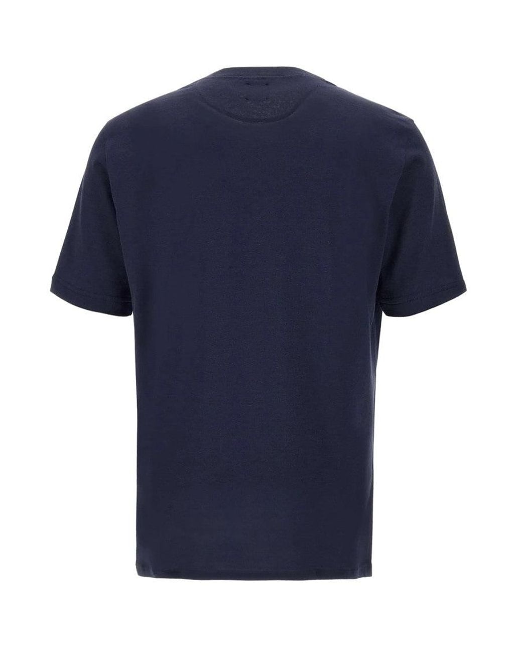Eleventy Blue Crew Neck T-Shirt for men