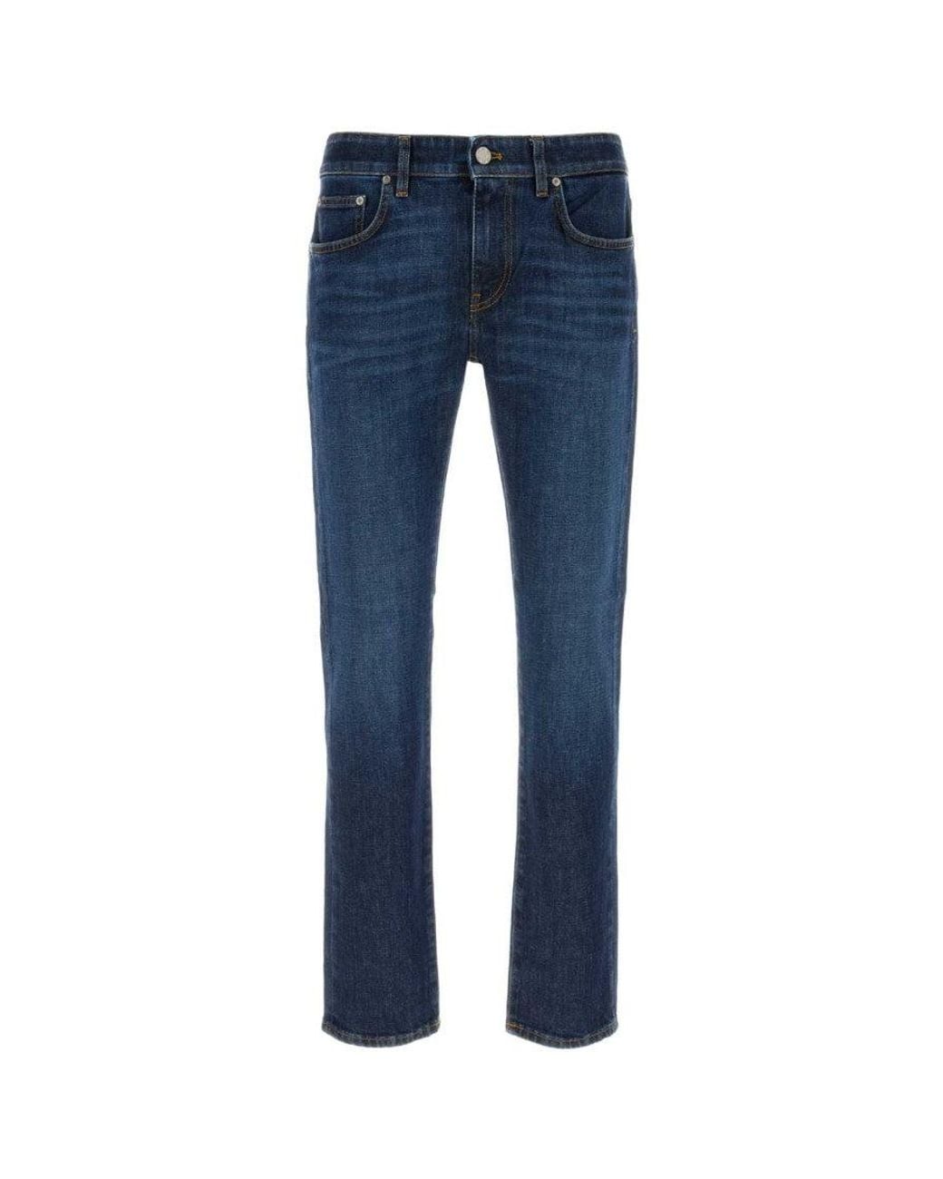 PT Torino Blue Mid Rise Jeans for men