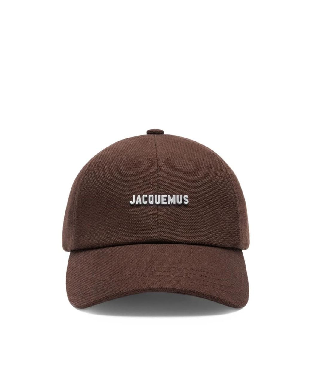 Jacquemus Brown Logo Baseball Cap