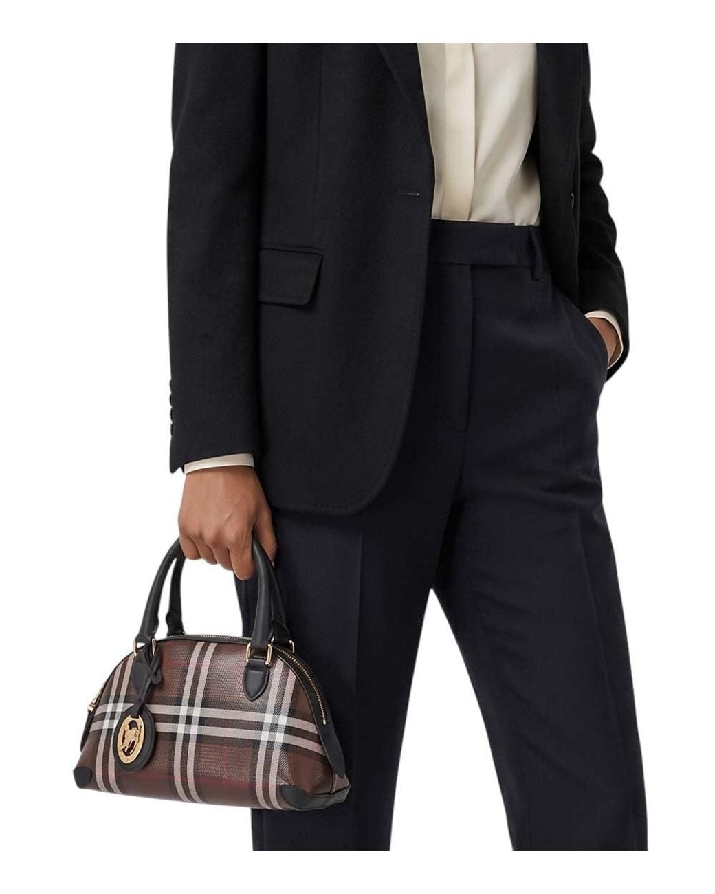 Burberry Black Primrose Mini Duffle Bag