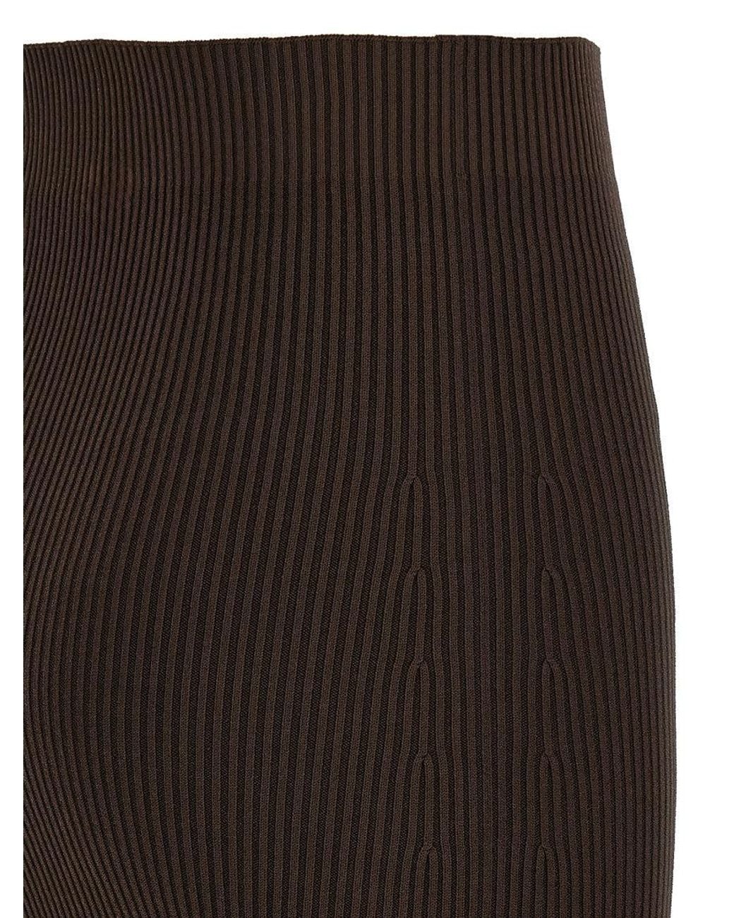 Max Mara Brown 'Aprile1234' Skirt