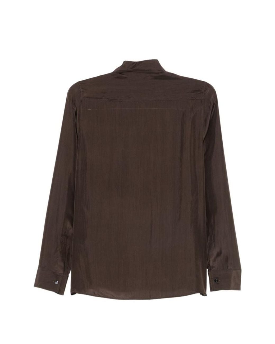 Xacus Brown Regular Solid Shirt