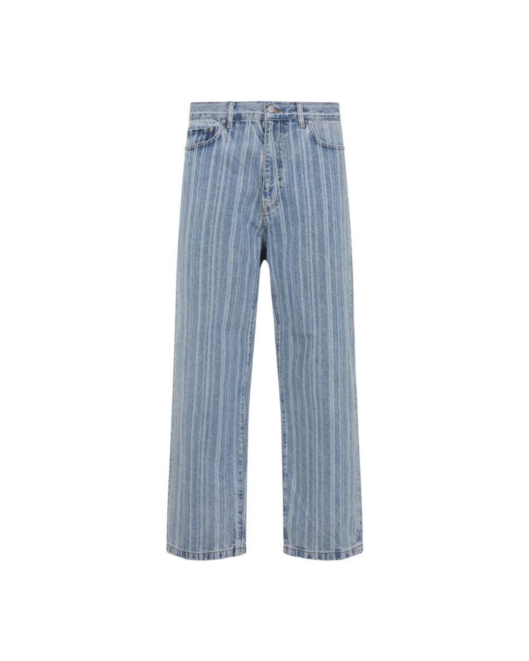 Carhartt Blue Light Straight Leg Jeans for men