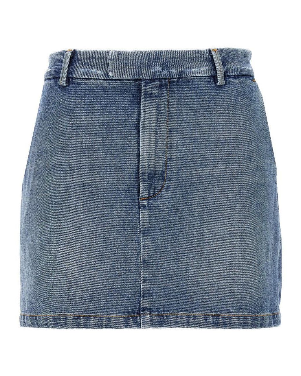 ARMARIUM Blue Lula Mini Skirt
