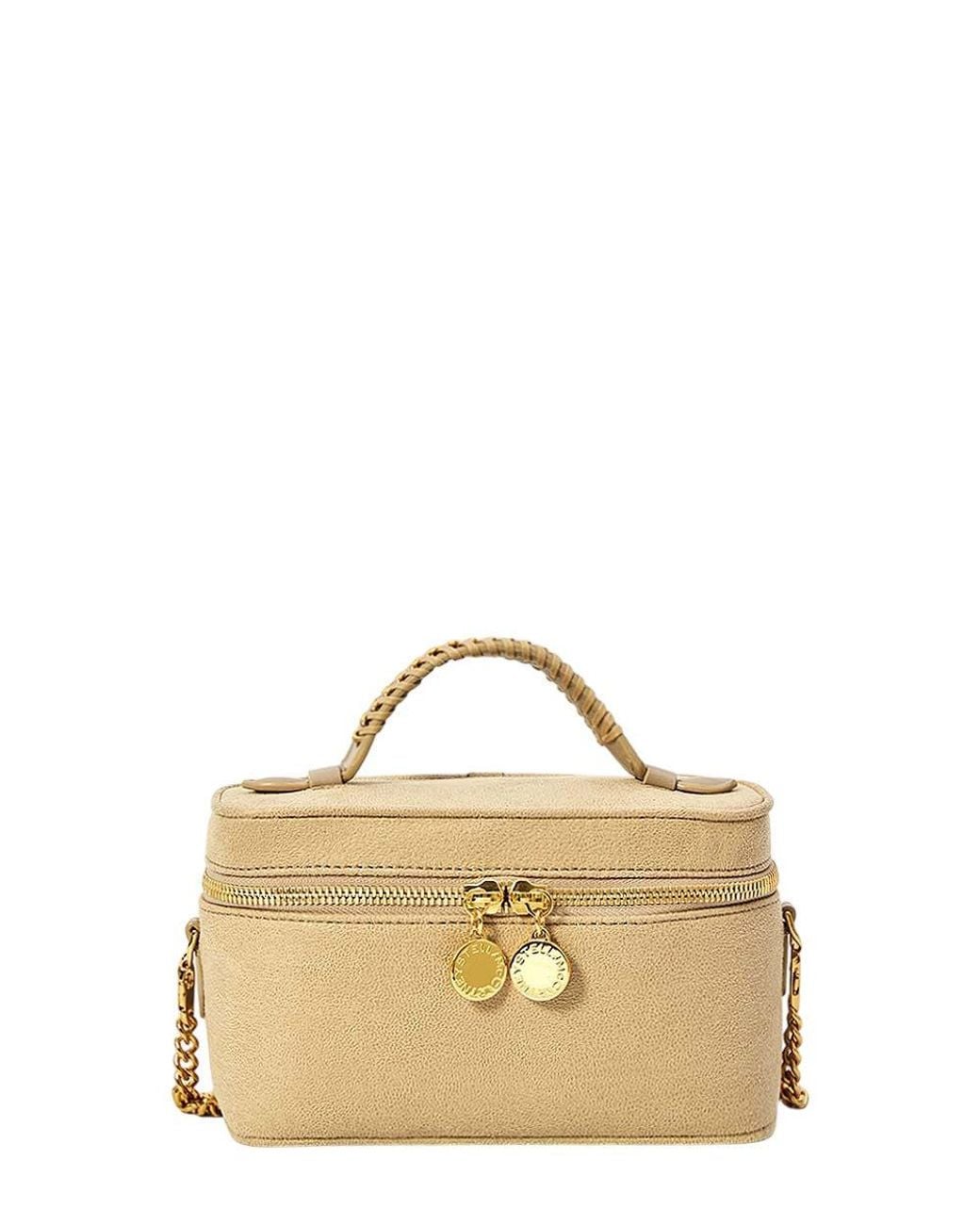 Stella McCartney Metallic Falabella Mini Crossbody Bag