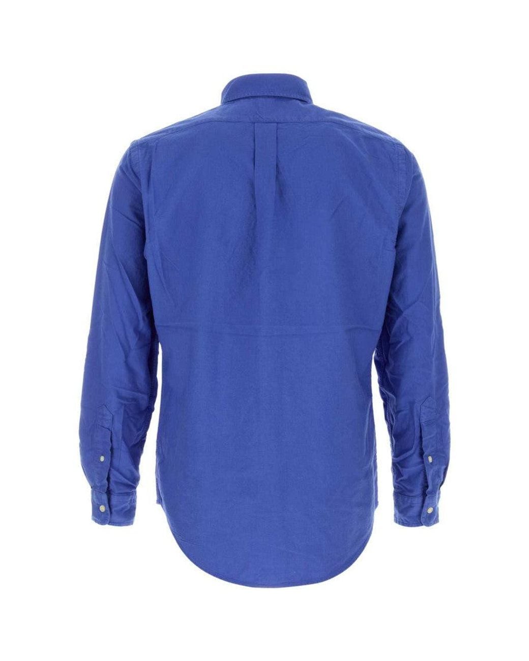 Polo Ralph Lauren Blue Regular Logo Shirt for men