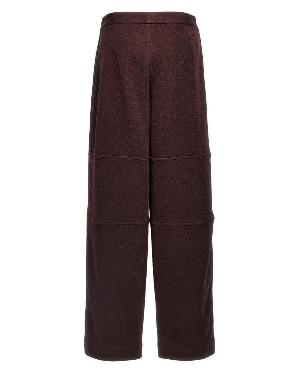 Jil Sander Purple Pants & Shorts