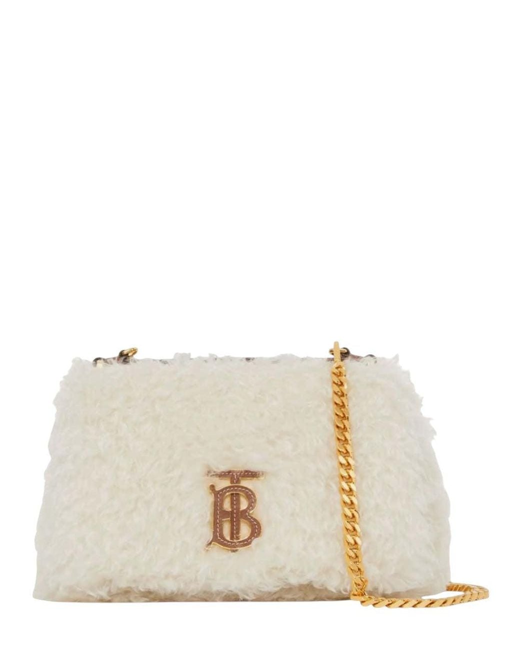 Burberry Natural Logo Medium Crossbody Bag