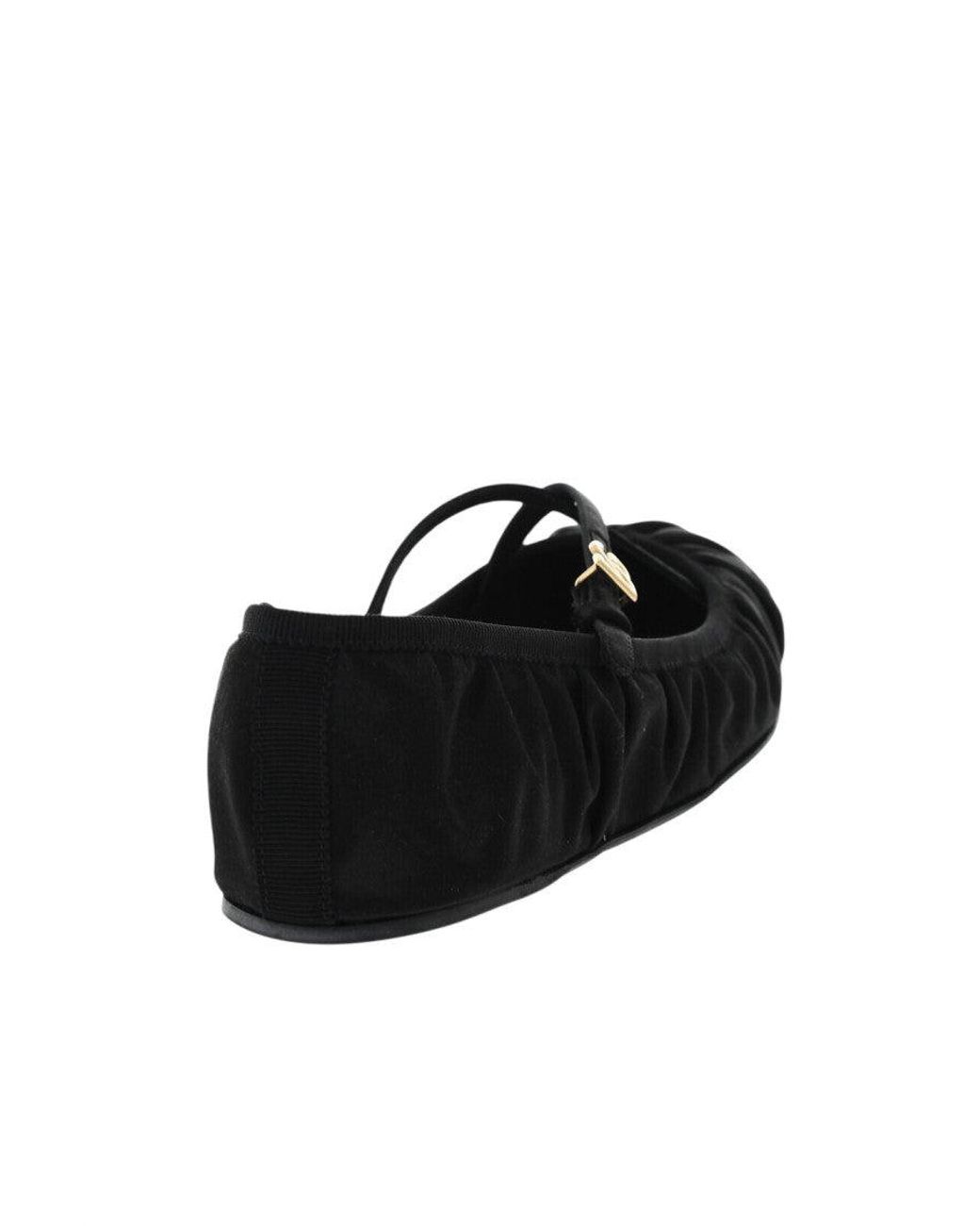 Dolce & Gabbana Black Carryover Ballet Flats