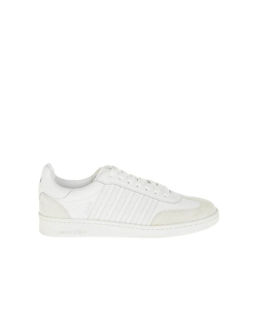 DSquared² White Boxer Sneakers