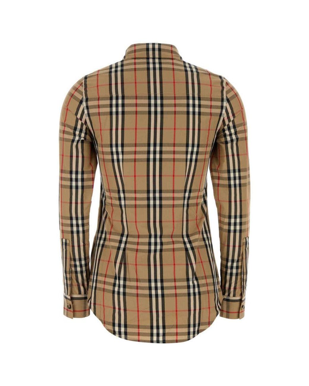 Burberry Multicolor Multicolour Cotton Plaid Lapwing