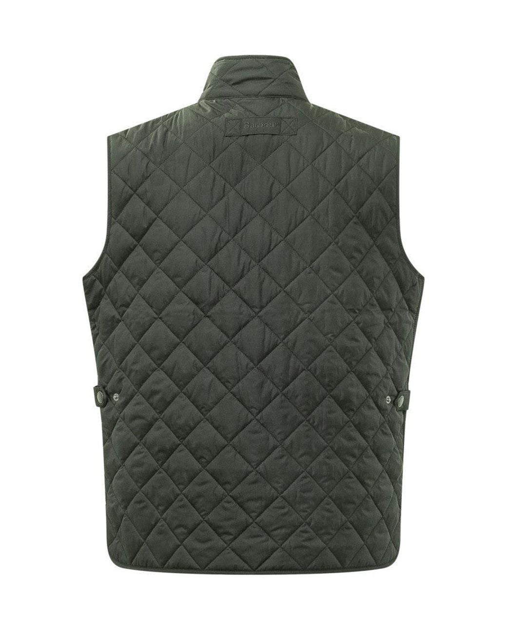 Barbour Green Quilted Sleeveless Jacket for men