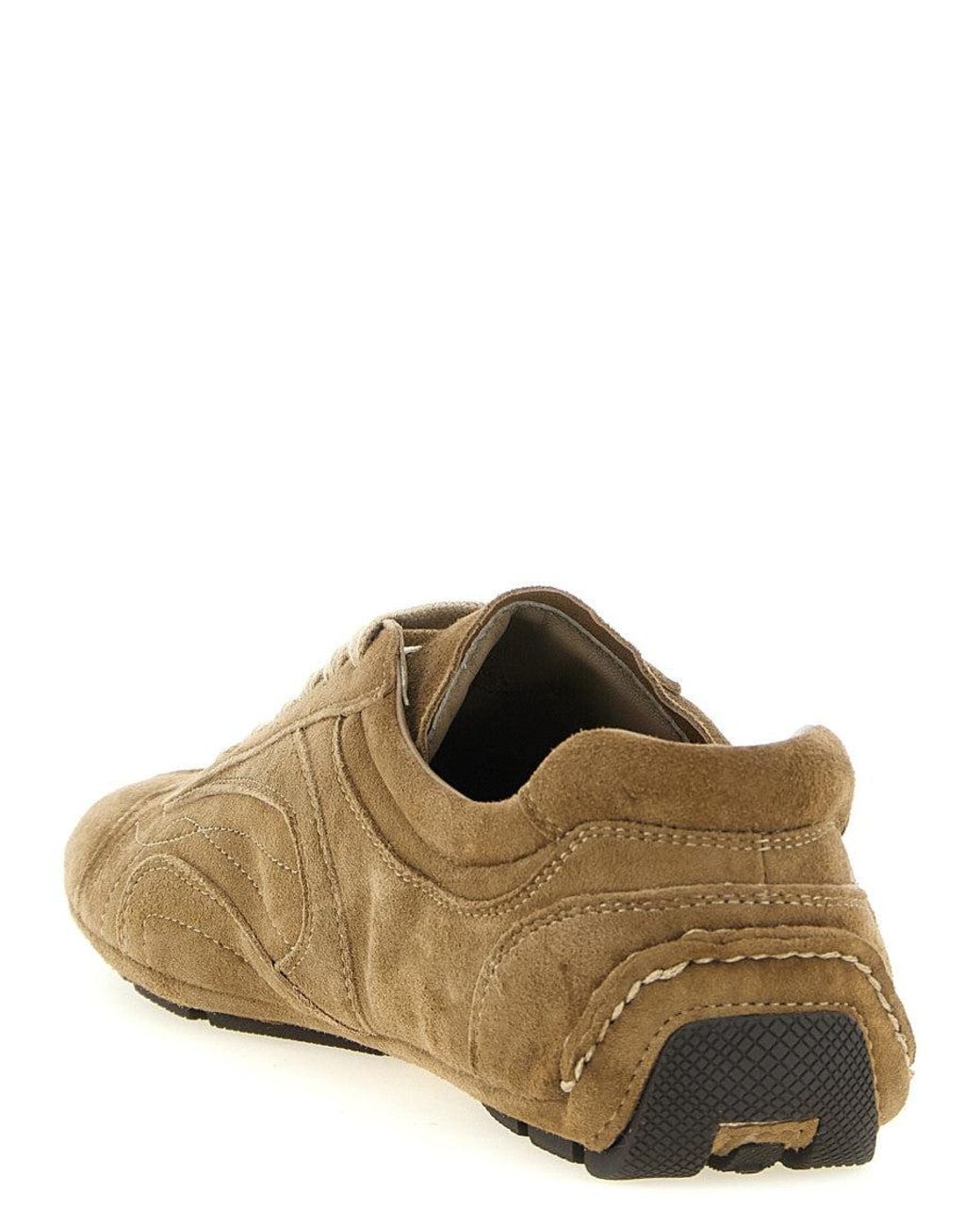 Prada Brown Montecarlo Sneakers for men