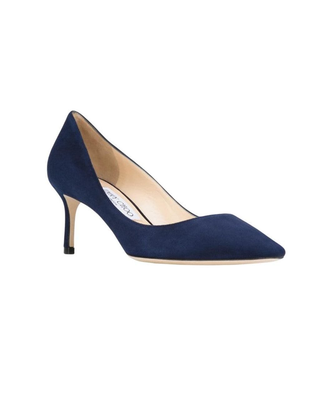 Jimmy Choo Blue Romy Pumps