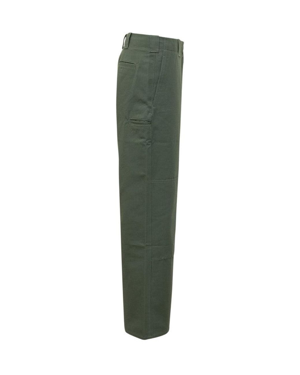 KENZO Green Regular Chinos Pants for men