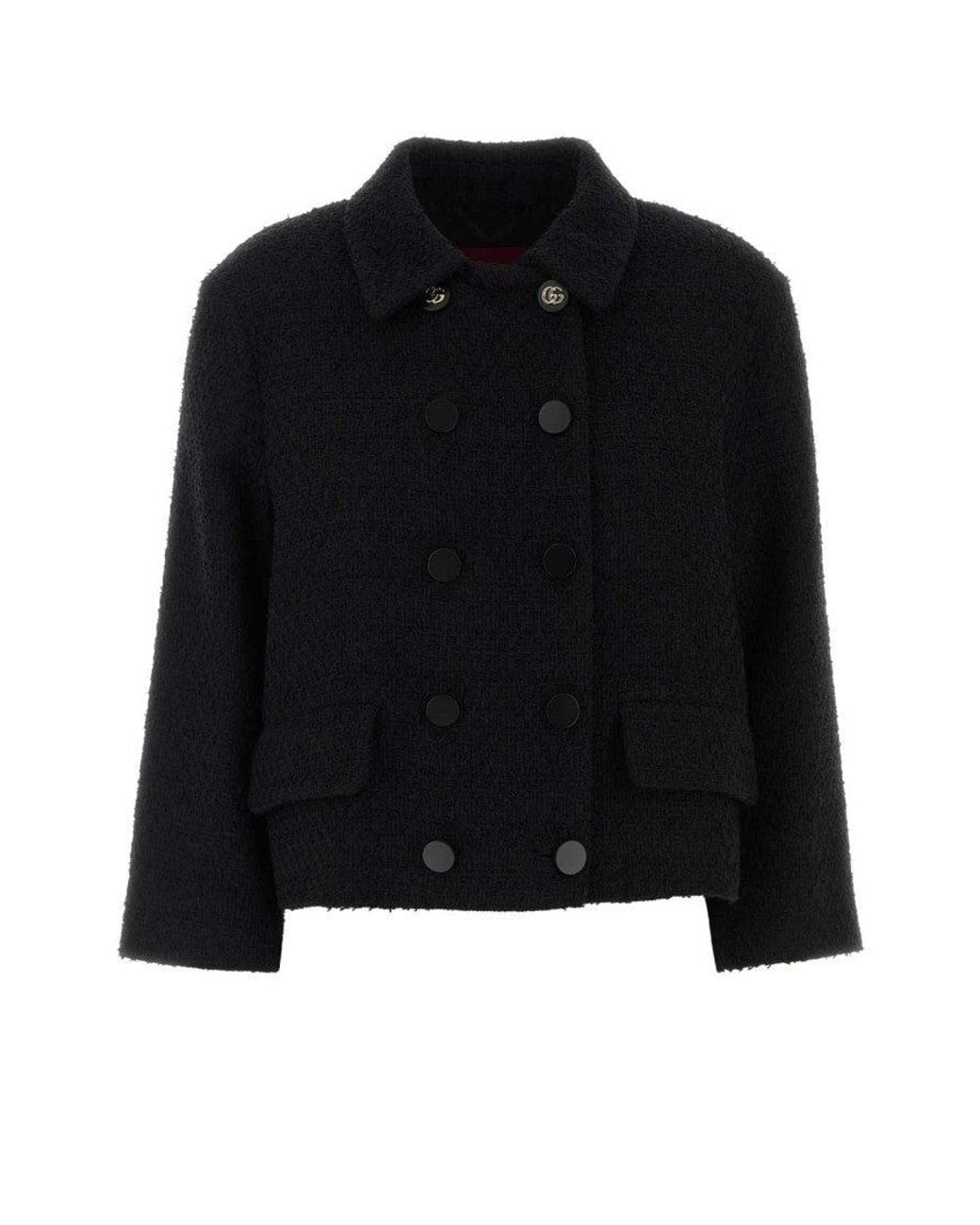 Gucci Black Wool Blazer